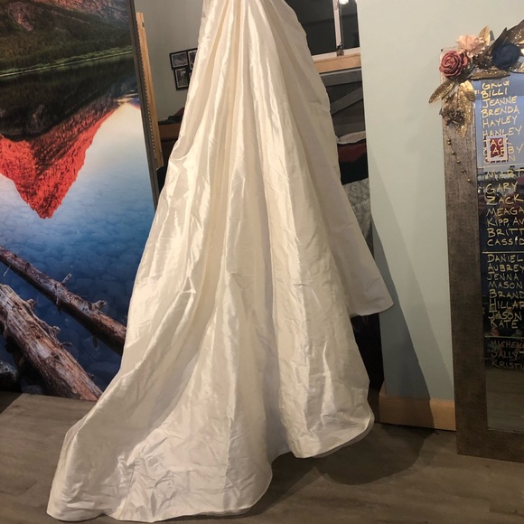 Pronovias Silk Wedding Gown - Picture 3 of 8